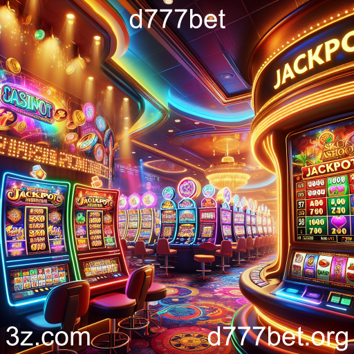 Explorando a Categoria de Jackpots do d777bet: Emoção e Grandes Ganhos